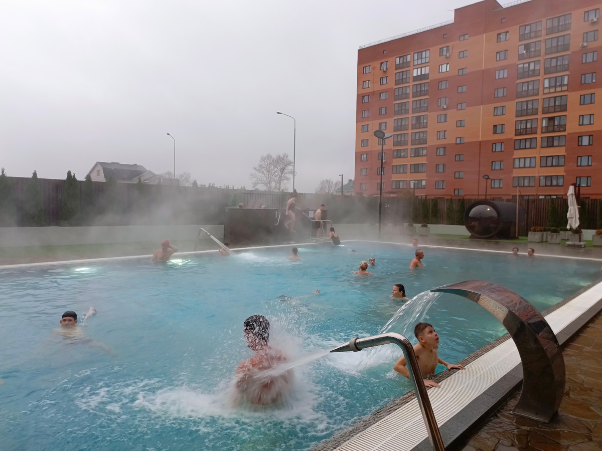 Уличный бассейн