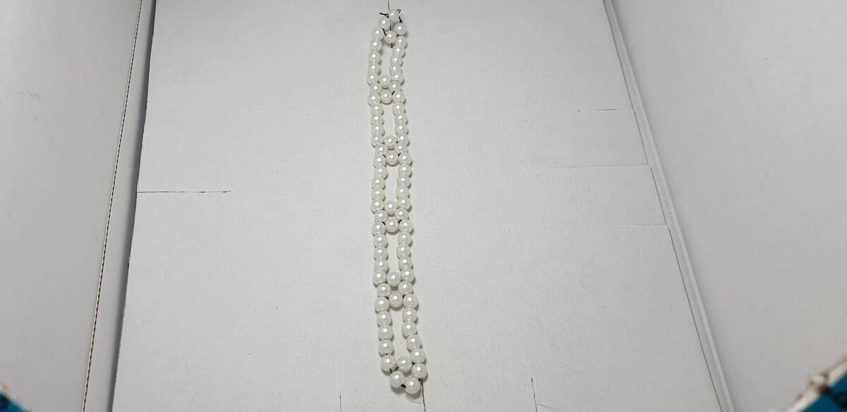 Цепочка из бисера из звездочек