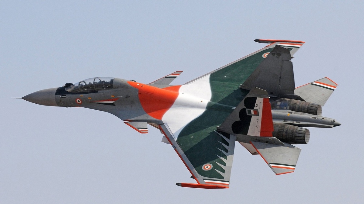 Су-30МКИ индийских ВВС (IAF). Фото: ВВС Индии