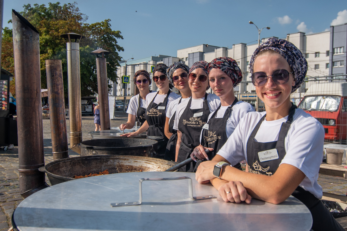Команда «Пряности и Папа» на Городском Пикнике в Калининграде