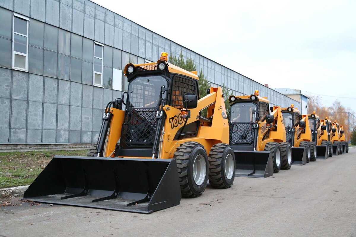 Российский мини-погрузчик Ант-1000. Фото Ростеха