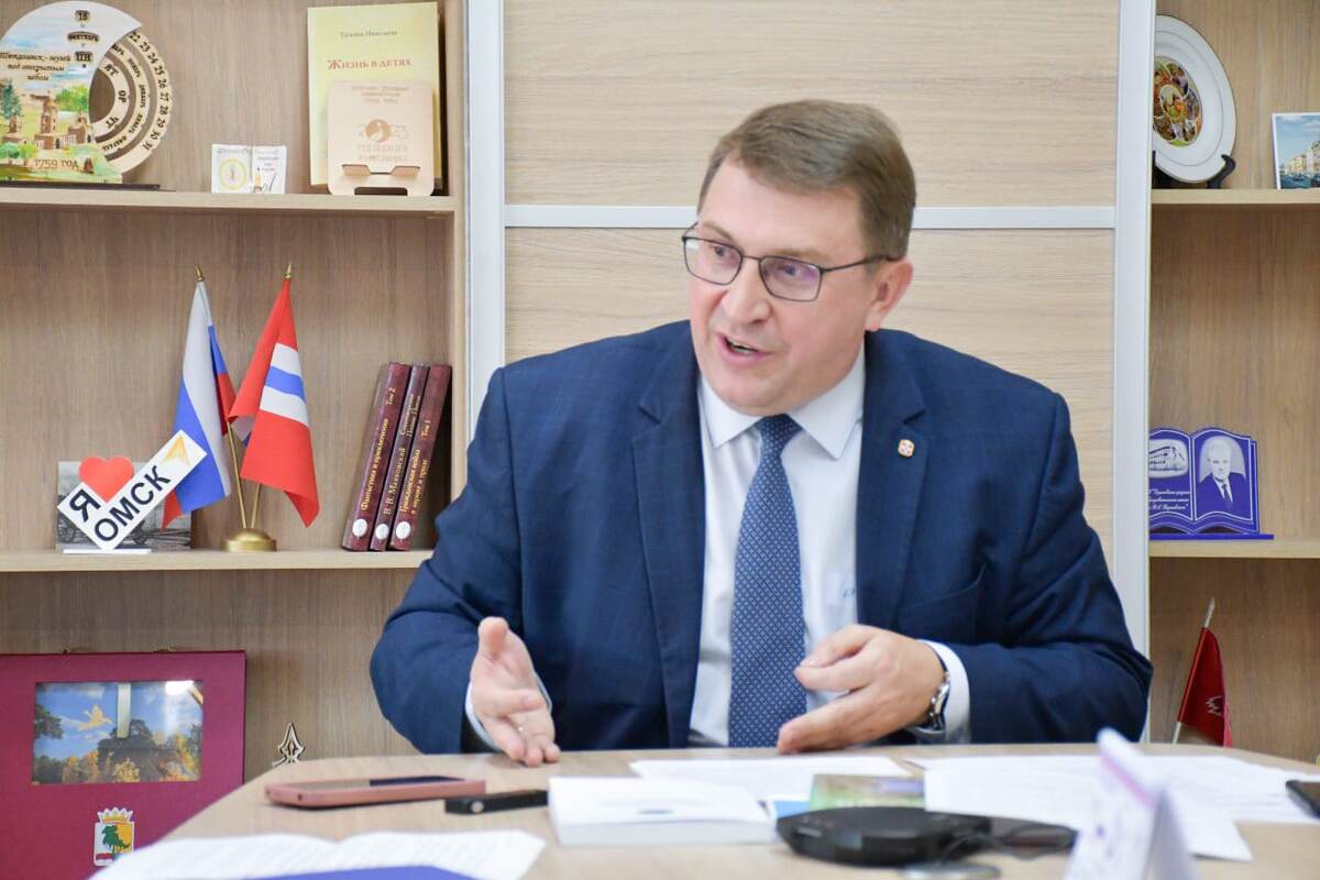 Иван Кротт возглавил министерство в апреле 2023 года.  Фото: предоставлено министерством образования Омской области