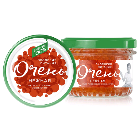    Икра лососевая «Очень нежная»