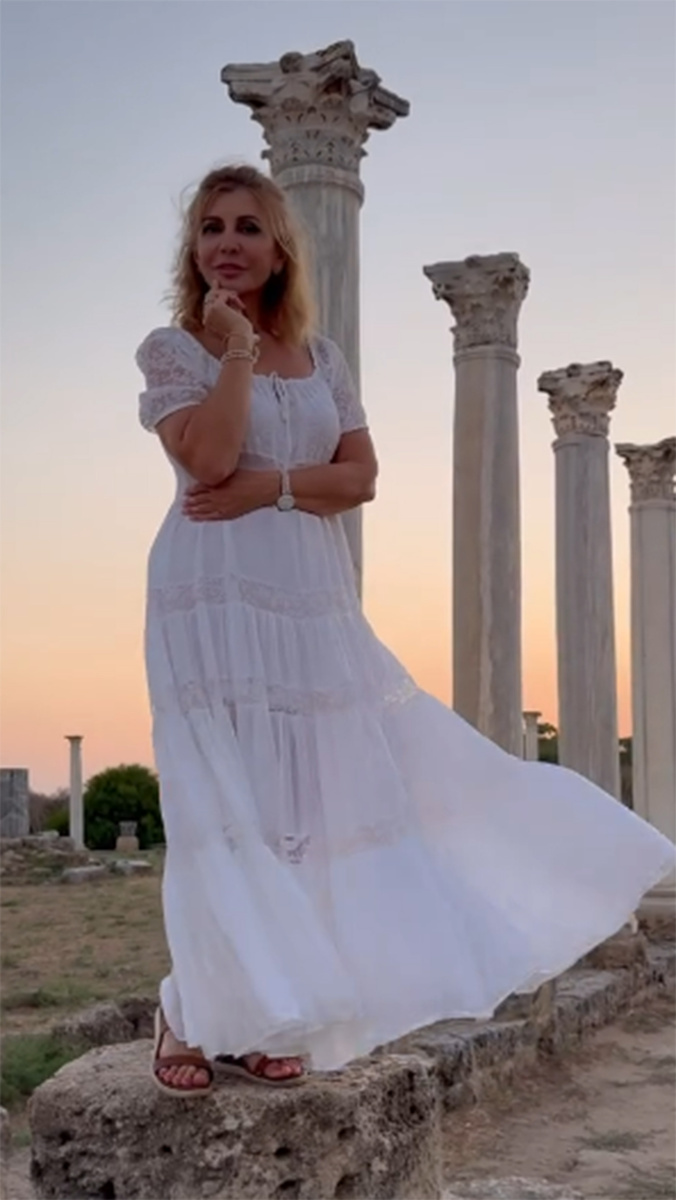 Ирина Агибалова на Кипре. Фото: соцсети Ирины Агибаловой