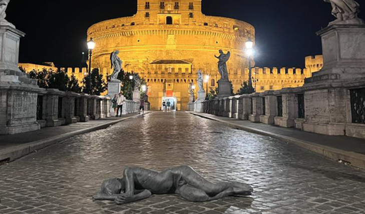 Мост Ангелов и Замок Святого Ангела в Риме