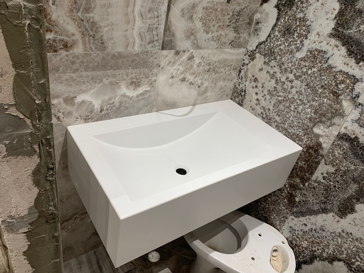 раковина акриловый камень