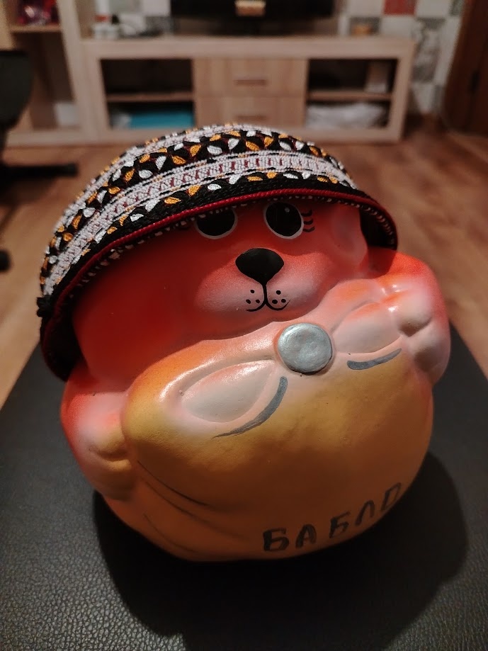 Копилку мне подарили на День рождения в 2017 году