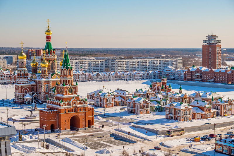 Зима в Йошкар-Оле