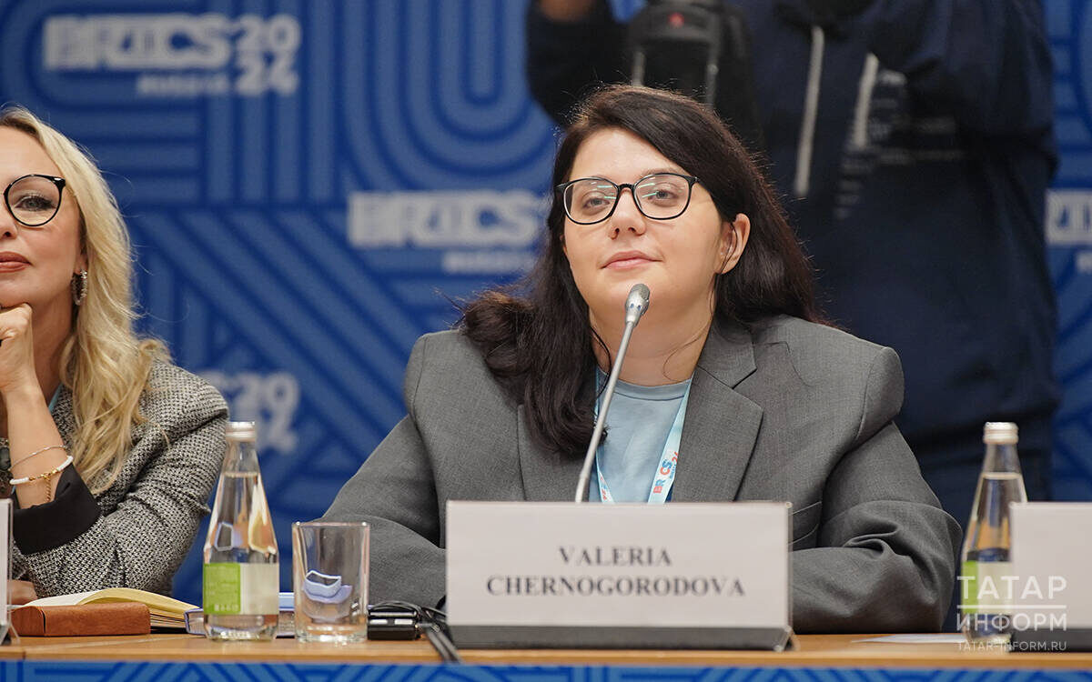 ​Валерия Черногородова: «Наша задача на совете – поработать над проектами для подростков». Фото: © Владимир Васильев / «Татар-информ»