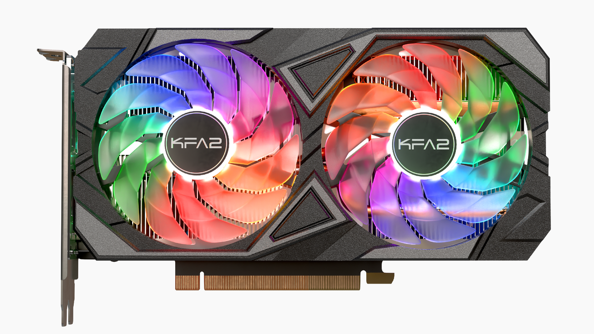 Модель: KFA2 X GeForce RTX 3050 Black [35NSL8MD6YEK]