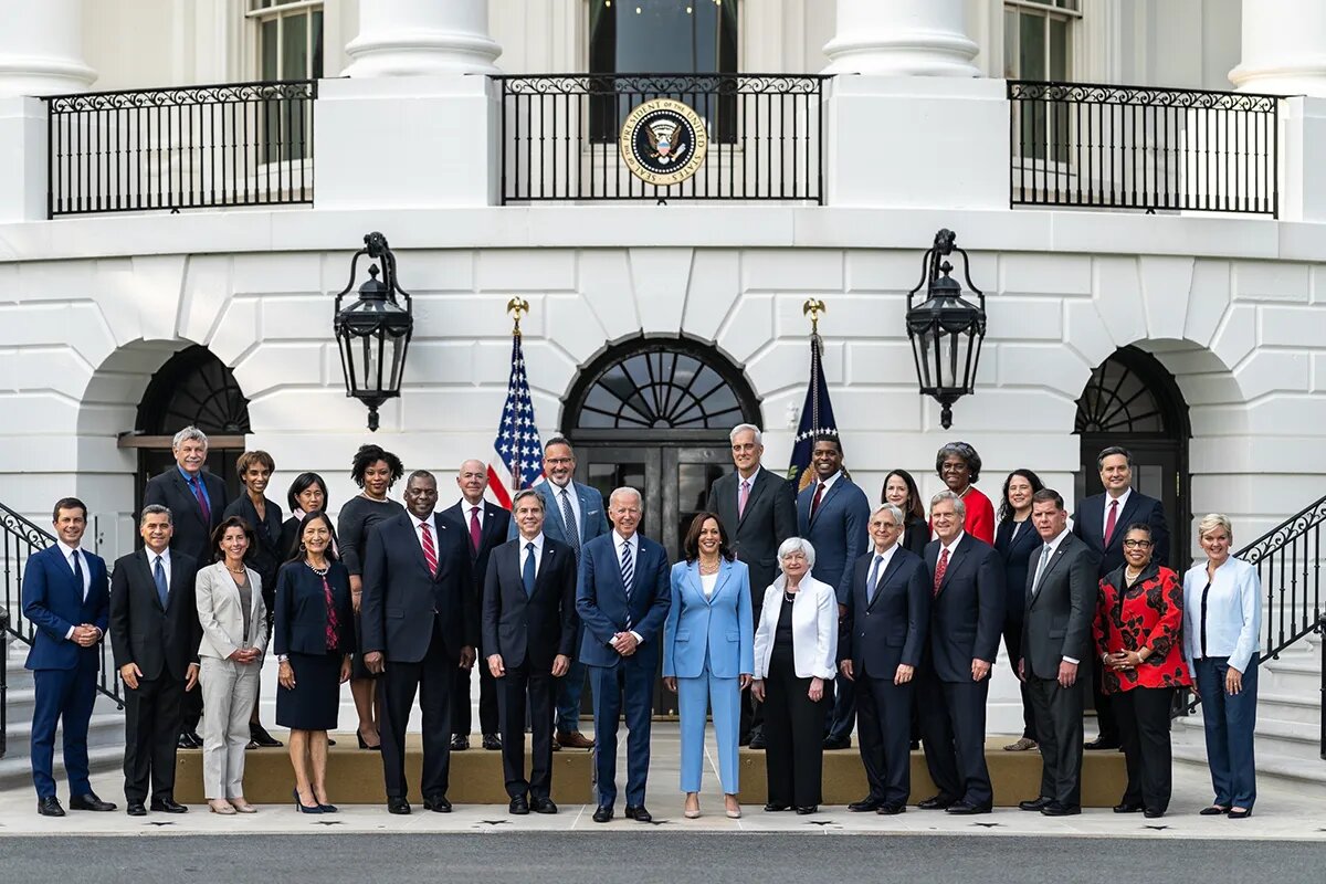 Джо Байден, Камала Харрис и члены кабинета министров США. © ru.wikipedia.org