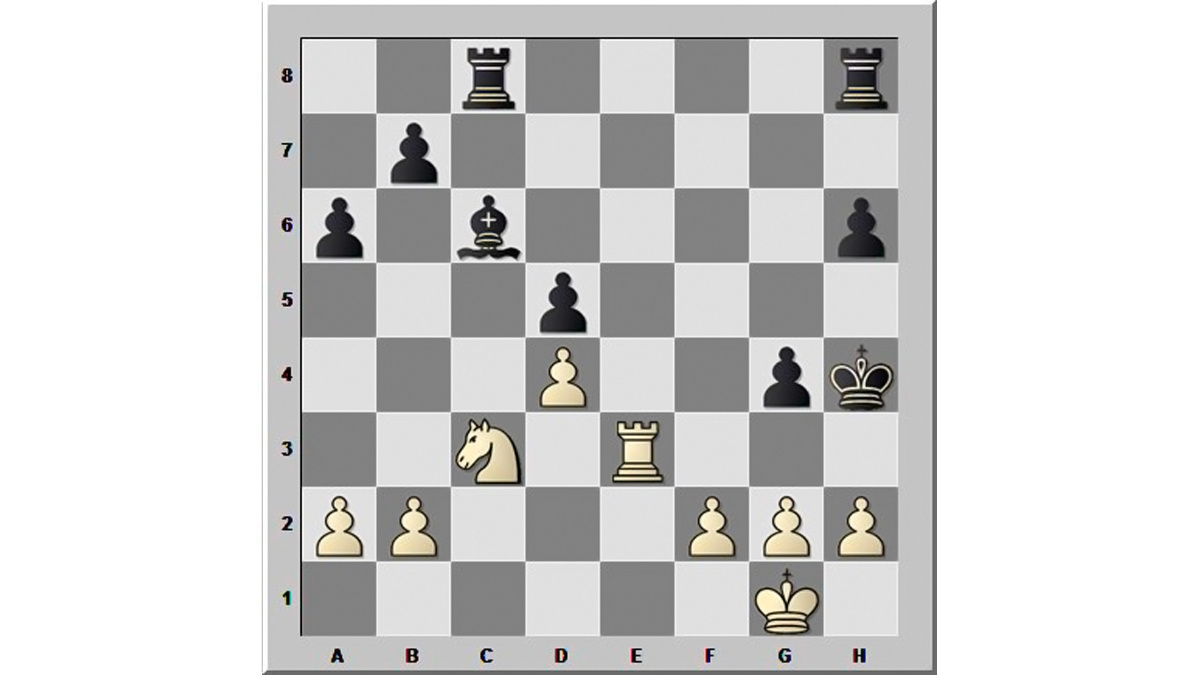 Белые начинают и выигрывают