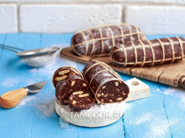 Сгущенки не жалею: та самая любимая шоколадная колбаса к чаю