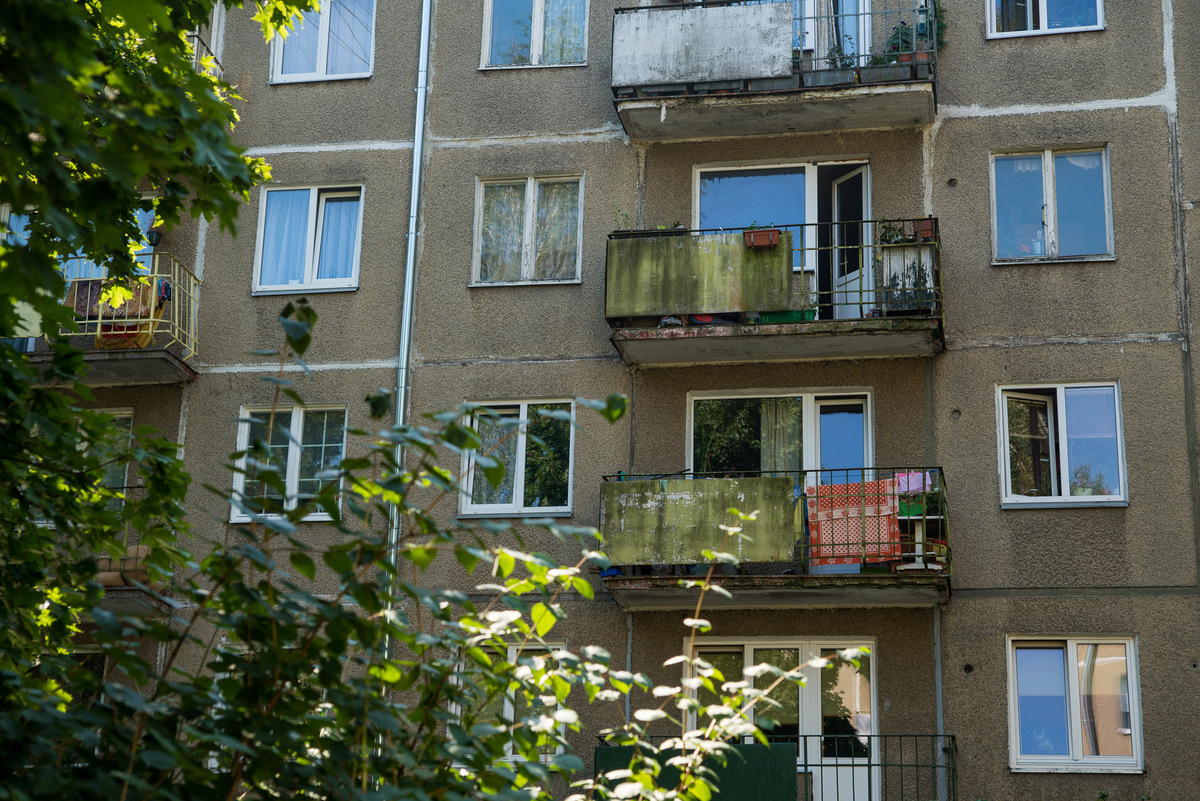 Многоквартирный дом в Риге на улице Юглас © Sputnik