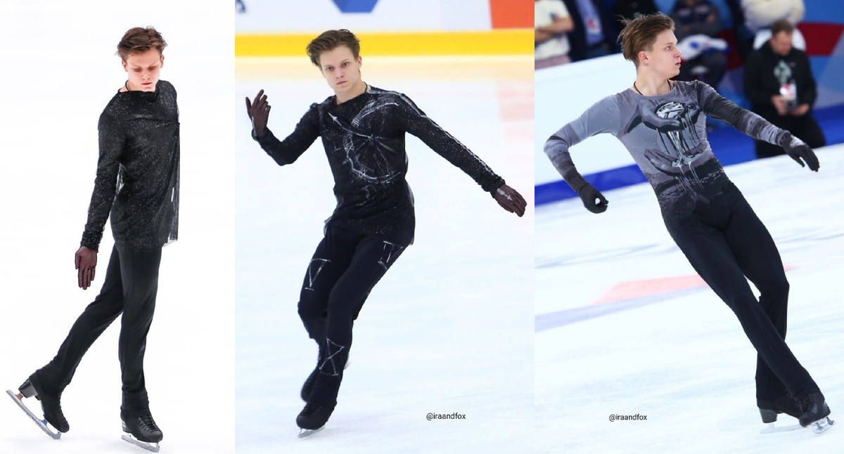 Костюмы к произвольной программе Евгения Семененко сезона 2024-2025