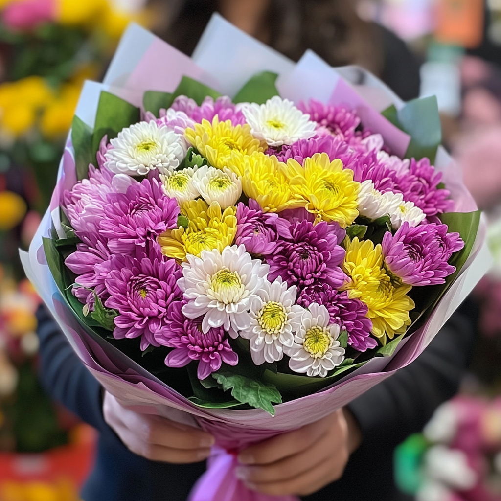 Заказать букет в телеграмм канале Luxe Flora