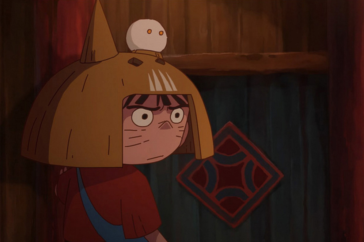    Кадр из мультфильма «Шторм», открывающего программу XVIII Большого фестиваля мультфильмов