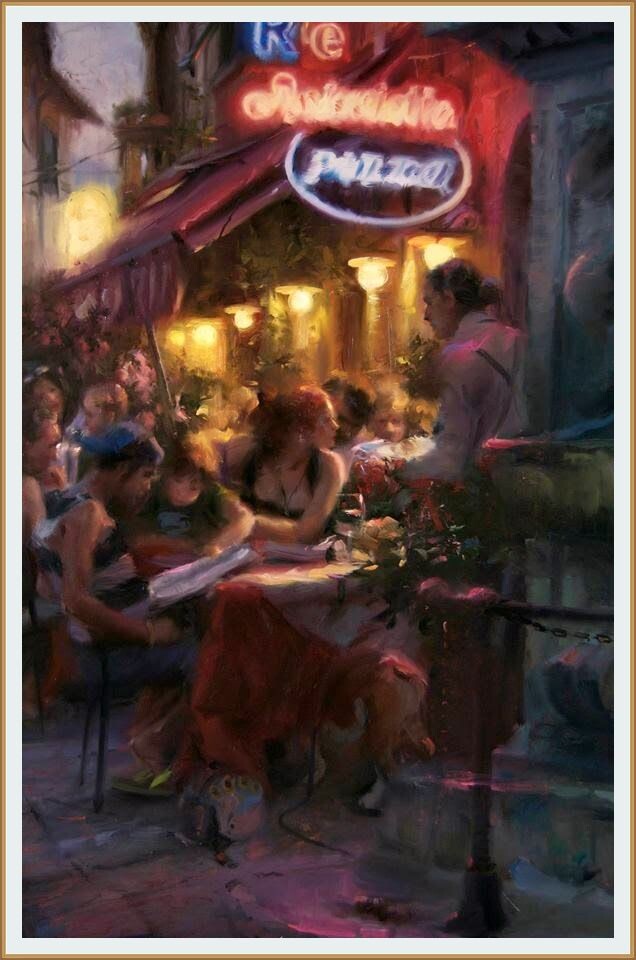 КАРТИНА от итальянского художника Симона Пазини  / Simon Pasini 
