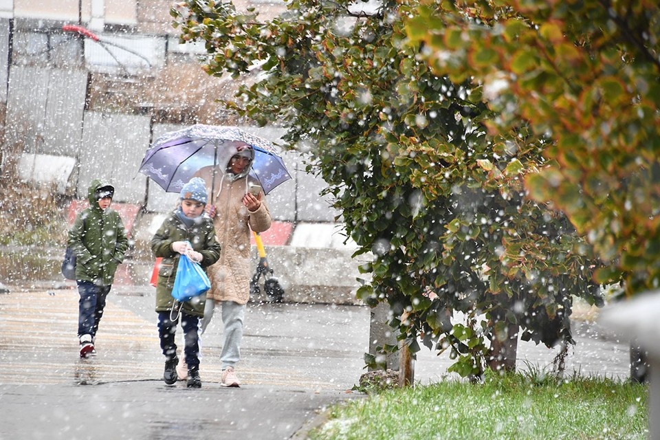    В Москве ожидается снегопад и похолодание до -7 градусов Михаил ФРОЛОВ