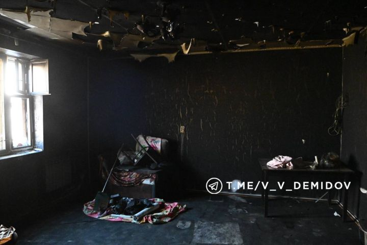 Начаты работы по восстановлению жилья в сгоревшем доме на улице Льва Толстого в Белгороде