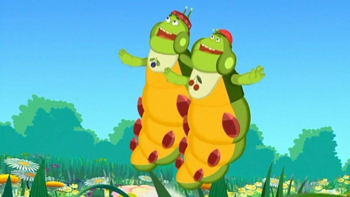 В бабочек, правда, как я думаю, они всё же вряд-ли превратятся