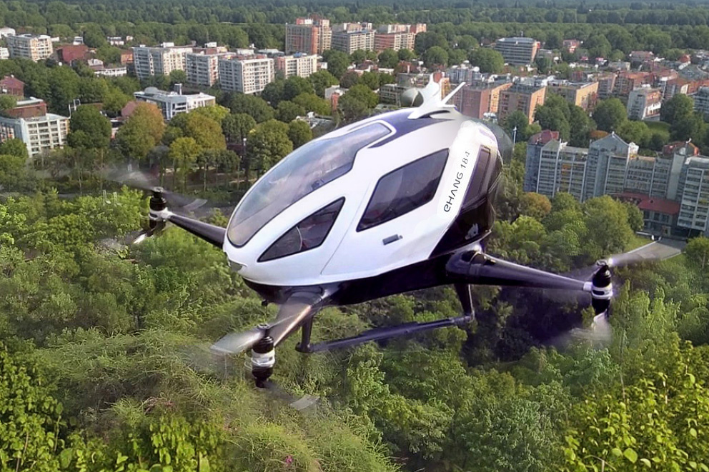 Пассажирский дрон  "Ehang 184"