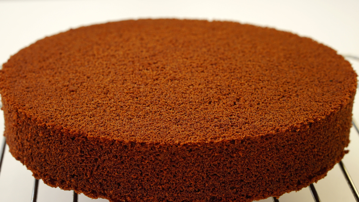 шоколадный бисквит