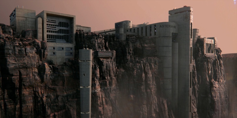 А вот Марс в том же сериале показан довольно реалистично.