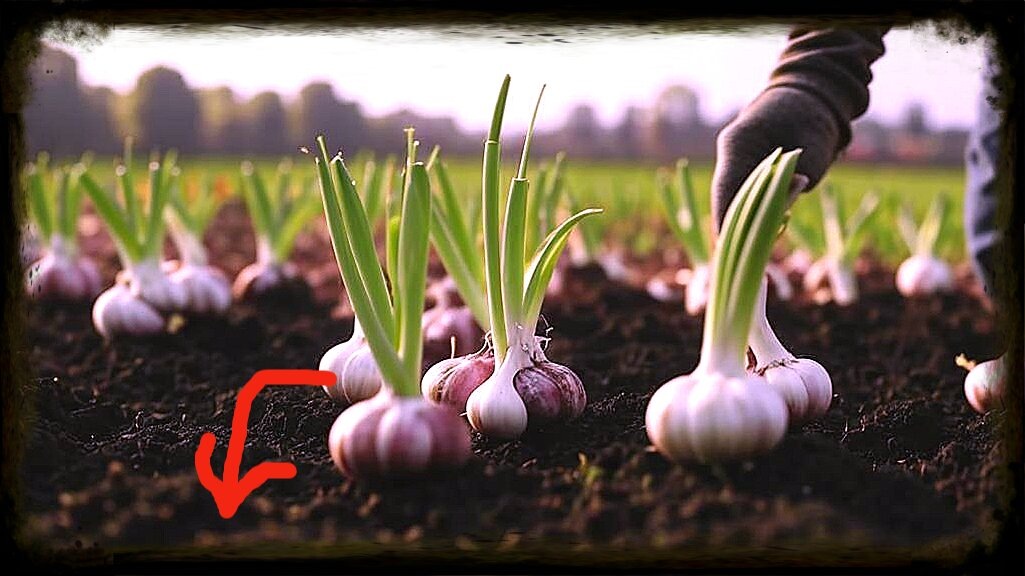 Посадка чеснока