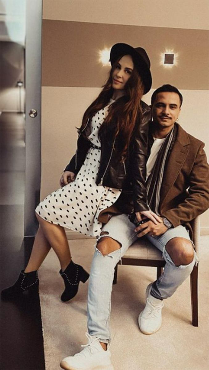 Анастасия Швецова и Натан. Фото: соцсети Анастасии Швецовой