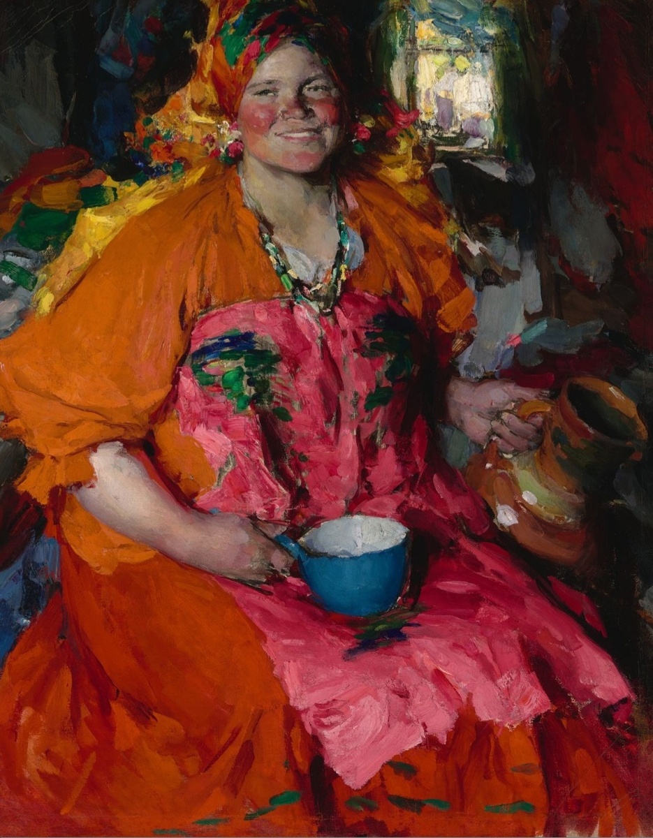 А.Е. Архипов. Девушка с кувшином. 1927. ГТГ