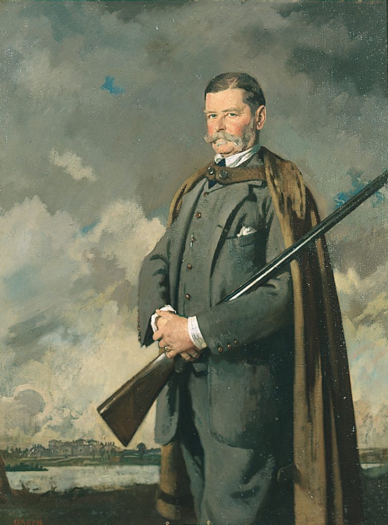 Третий граф Томас Уильям Кук даже на официальном портрете изображён с ружьём. Это прадед Энн. Фото https://www.holkham.co.uk.