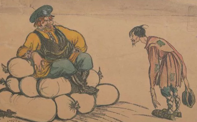 Кулак и бедняк