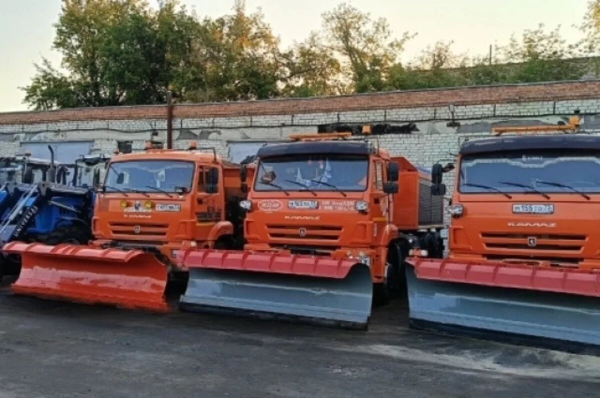    Ульяновские дорожники подготовились к первому в этом сезоне гололёду