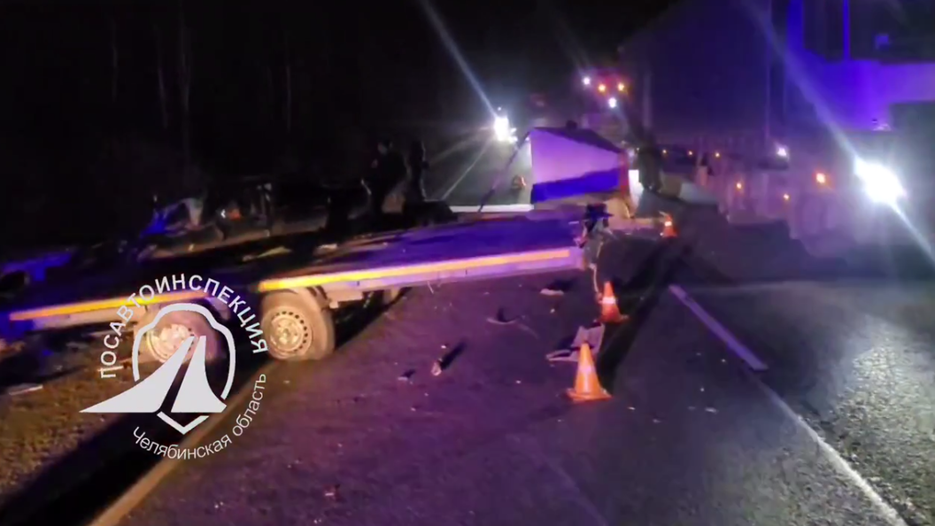    Скриншот видео ГИБДД Челябинской области.