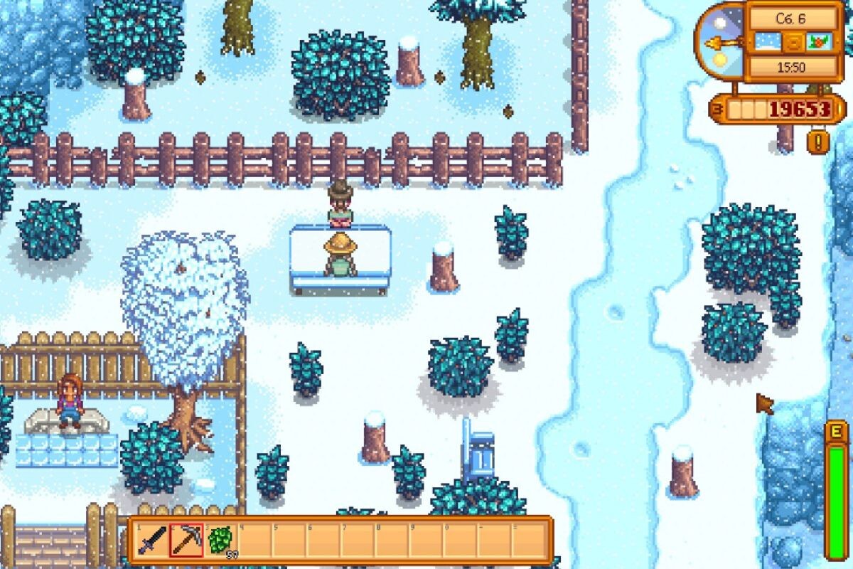 Stardew Valley — одна из самых атмосферных игр. Источник: скриншот игры Stardew Valley📷
