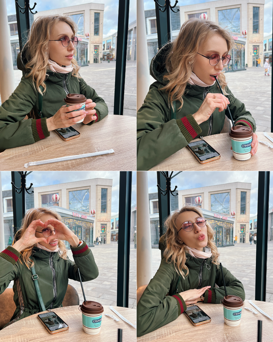 В ожидании начала выставки греемся горячим чаем 