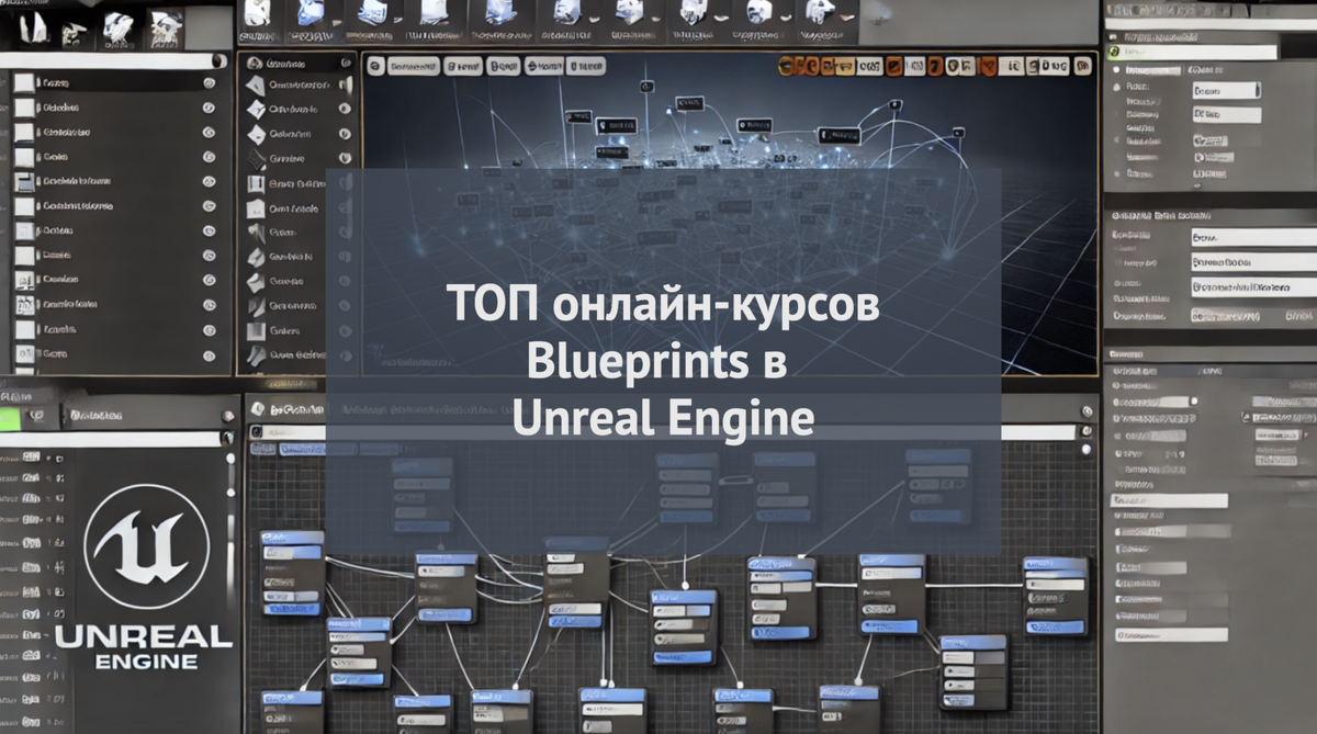 Дистанционные курсы обучения по Blueprints в Unreal Engine с нуля 