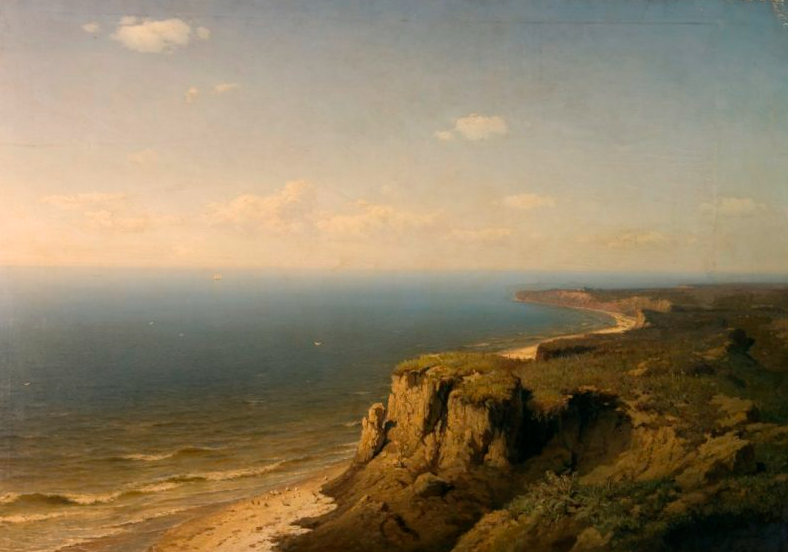 Берег моря у Очакова.  1883г