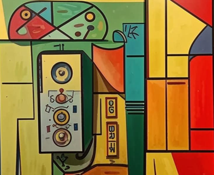 Электрический счетчик по версии нейросети