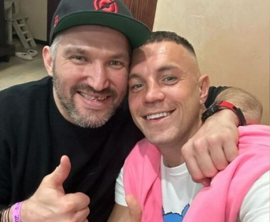 Александр Овечкин и Артем Дзюба. Фото: соцсети.