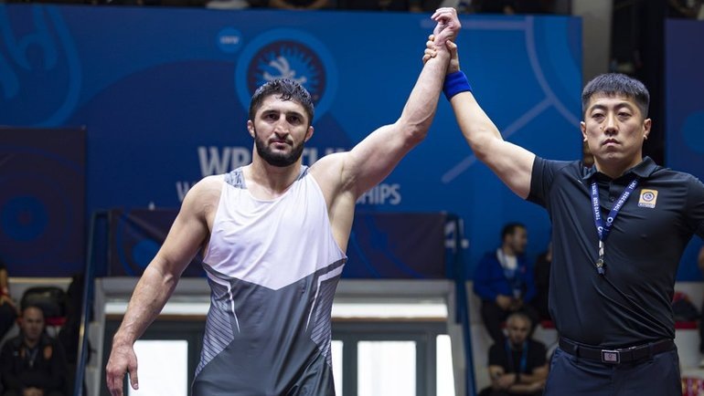    Абдулрашид Садулаев на чемпионат мира по борьбе. Global Look Press