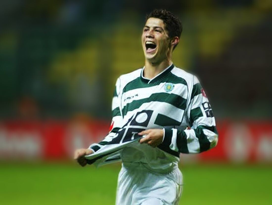 Роналду в "Спортинге"