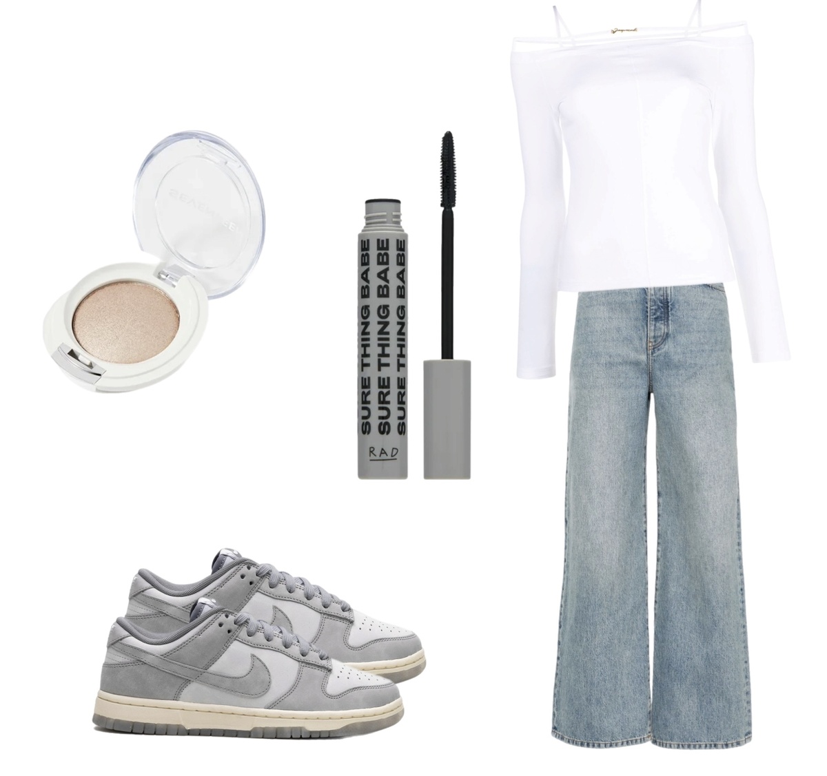 Лонгслив с открытыми плечами