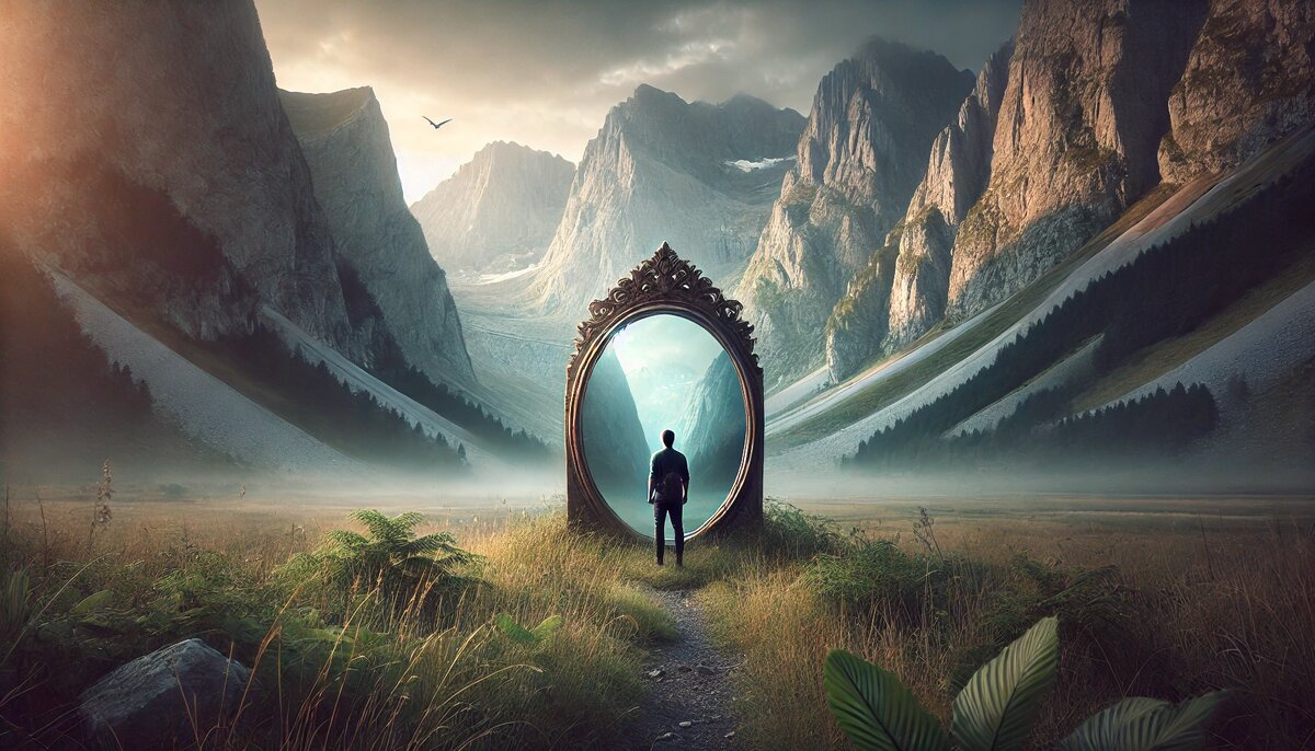 Притча о зеркале и путнике