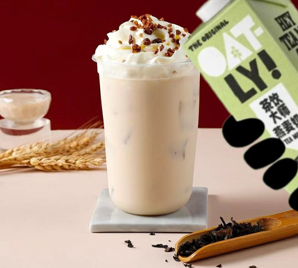 Айс Ти Латте "Дахунпао". Рецепт недели от Oatly Tea Master