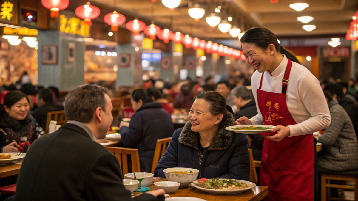 В китайском ресторане