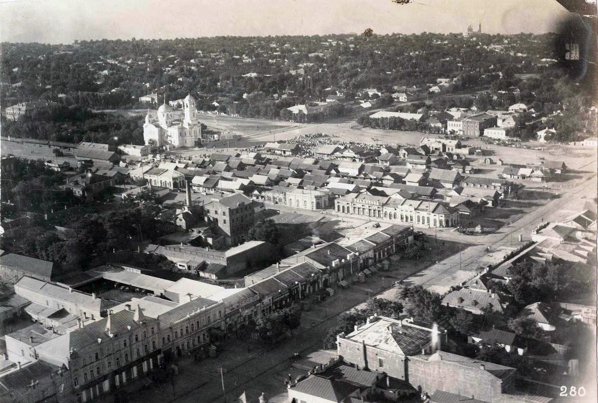 Старинное фото города Таганрога из интернета