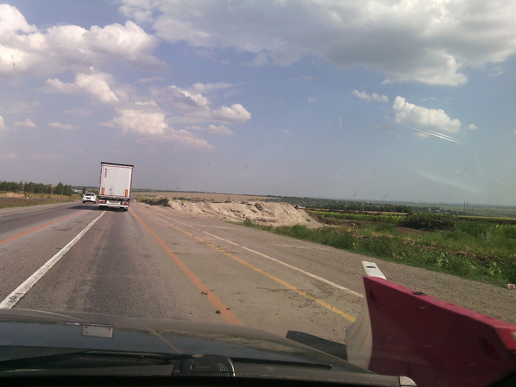 фото  из интернета трасса Ростов-Таганрог Степь да степь кругом