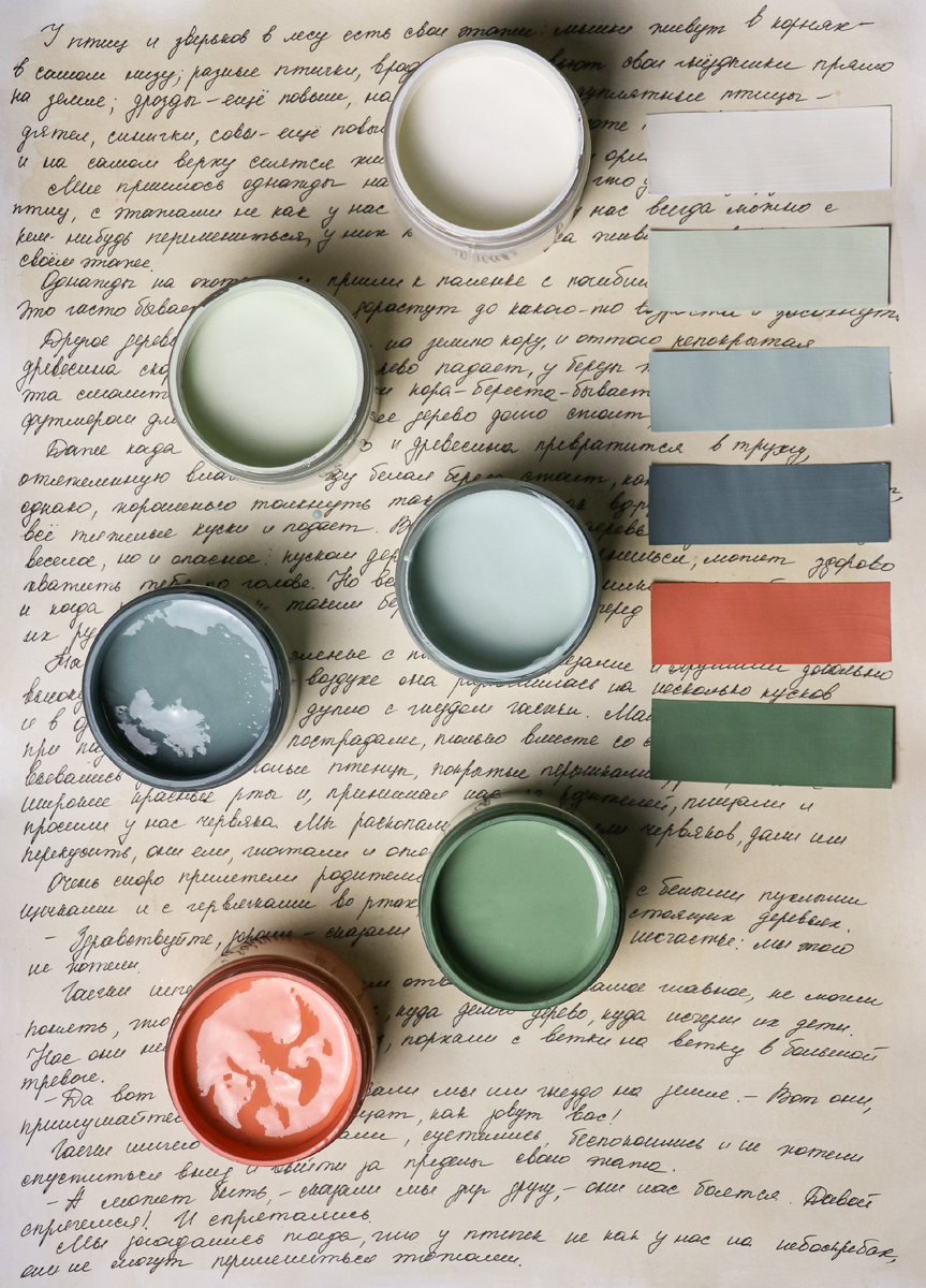 Краска шелковисто-матовая Palizh